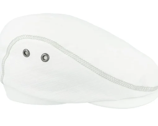 Flat Caps-Mayser Frankie Outdoor White Flat Cap -