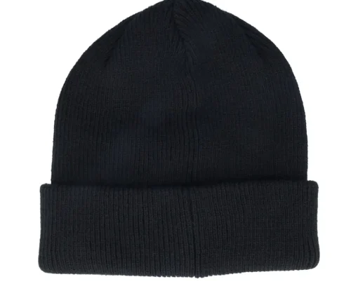 Cuff Beanies-Upfront Frankie Recycled Beanie Anthracite Cuff - Black