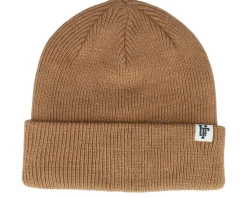 Cuff Beanies-Upfront Frankie Recycled Beanie Anthracite Cuff - Black