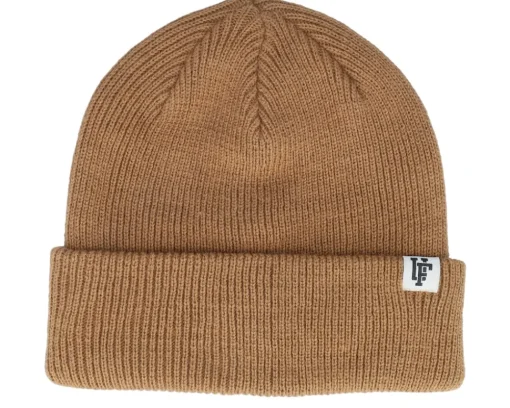 Cuff Beanies-Upfront Frankie Recycled Beanie Anthracite Cuff - Black