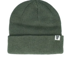 Cuff Beanies-Upfront Frankie Recycled Beanie Anthracite Cuff - Black