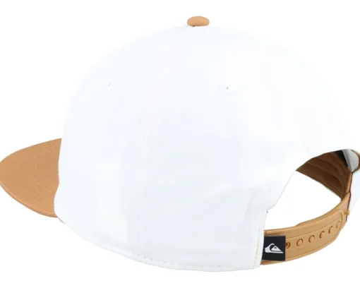 Snapback-Quiksilver Frassnassa Bran White Snapback -