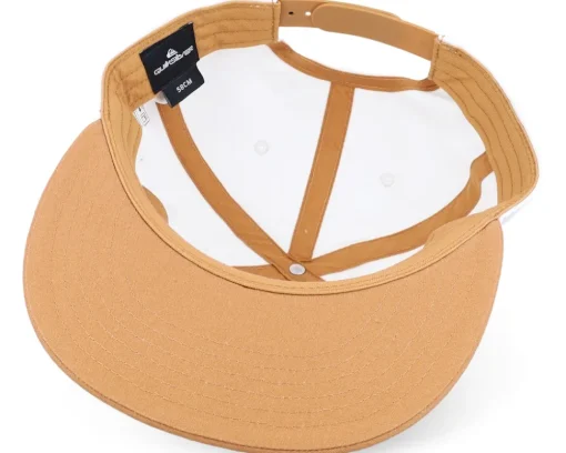Snapback-Quiksilver Frassnassa Bran White Snapback -
