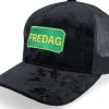 Velvet Caps-Iconic Fredag Sign Velvet Black Trucker -