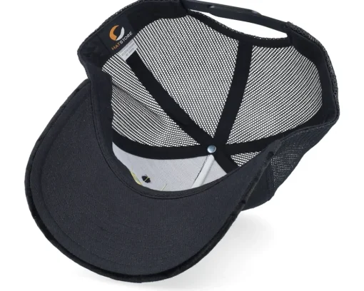 Velvet Caps-Iconic Fredag Sign Velvet Black Trucker -