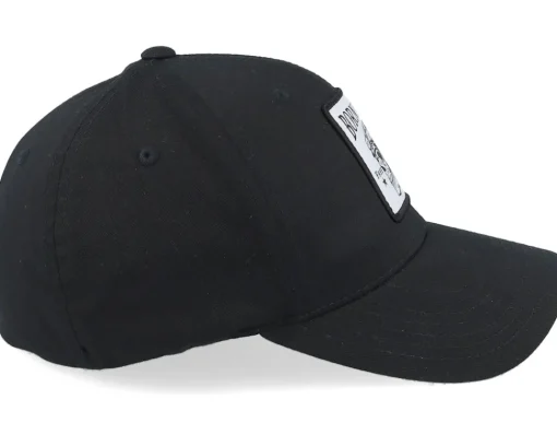 Sale Born To Ride Free Soul Skull Patch Black Flexfit -