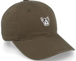 Dad Cap-Wei French Bulldog Olive Dad Cap -