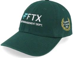 Online Iconic Ftx Risk Management Dept. Dark Green Dad Cap -