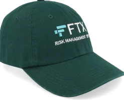 Online Iconic Ftx Risk Management Dept. Dark Green Dad Cap -