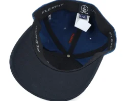 Flexfit-Volcom Full Stone Heather Grey/Deep Blue/Black Flexfit -