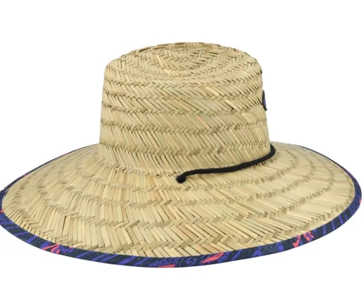 Straw Hat | Sun Hat-Rip Curl Fun Times Natural/Navy Straw Hat -