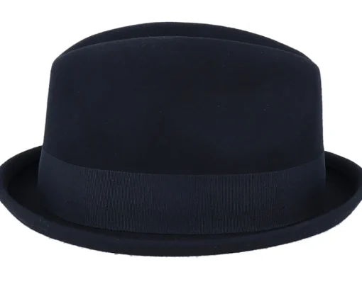 Fedora-Brixton Gain Black Fedora -