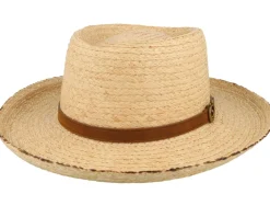 Sale Stetson Gambler Raffia Beige Straw Hat -