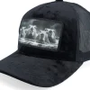 Trucker-Calza Pennello Gang Of Capybara Patch Velvet Trucker - Black