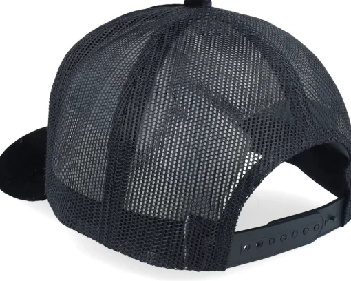 Trucker-Calza Pennello Gang Of Capybara Patch Velvet Trucker - Black