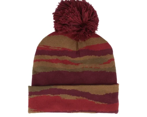 Fashion Mountain Hardwear Gas Station Eco F22-Cocoa Red Pom -