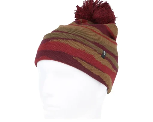 Fashion Mountain Hardwear Gas Station Eco F22-Cocoa Red Pom -