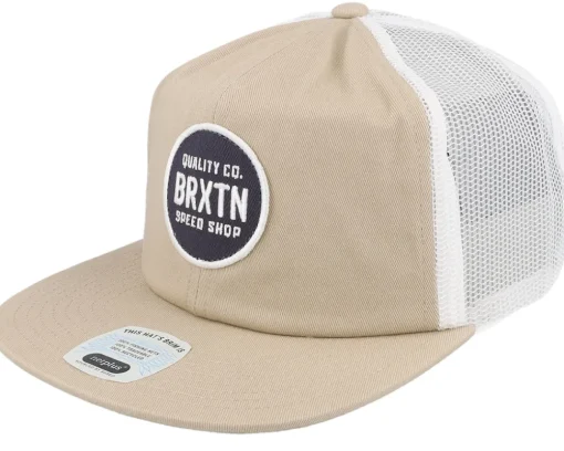 Trucker-Brixton Gateway Hat Sand/Off White Trucker -
