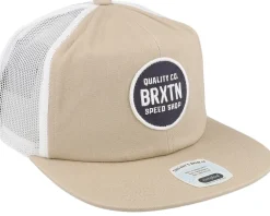Trucker-Brixton Gateway Hat Sand/Off White Trucker -