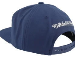 Snapback-Mitchell & Ness Georgetown Hoyas Retro Sport V Navy Snapback - Blue