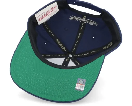 Snapback-Mitchell & Ness Georgetown Hoyas Retro Sport V Navy Snapback - Blue