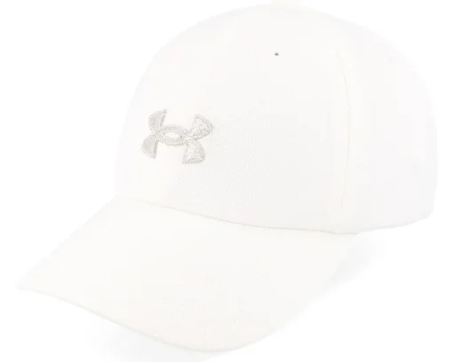 Outlet Under Armour Girl's Blitzing White Dad Cap -