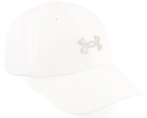 Outlet Under Armour Girl's Blitzing White Dad Cap -