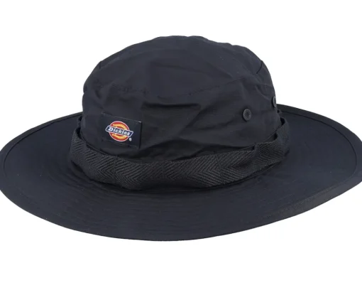 Buckets-Dickies Glacier View Boonie Black Bucket -