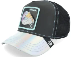 Trucker-Goorin Bros. Go Way Back Deep Sea Black Trucker -