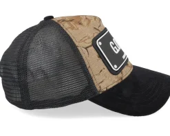 Trucker-John Hatter & Co Goat Camo/Black A-Frame Trucker -