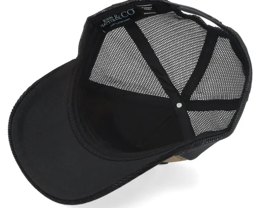 Trucker-John Hatter & Co Goat Camo/Black A-Frame Trucker -