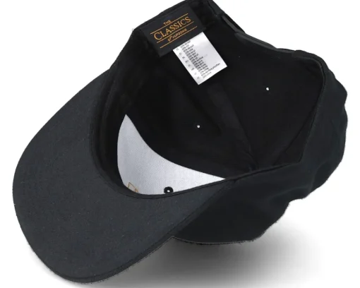 Snapback-Sneakers Gold Logo Black Snapback -