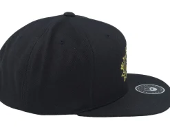 Snapback-Bearded Man Golden Crest Black/Gold Snapback -