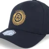 Adjustable-Critiql Hit Golden D20 Wurm Patch Black 110 Adjustable