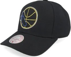 Outlet Mitchell & Ness Golden State Warriors Neon Logo Pro Adjustable - Black
