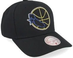Outlet Mitchell & Ness Golden State Warriors Neon Logo Pro Adjustable - Black