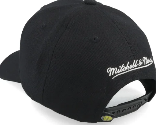 Outlet Mitchell & Ness Golden State Warriors Neon Logo Pro Adjustable - Black