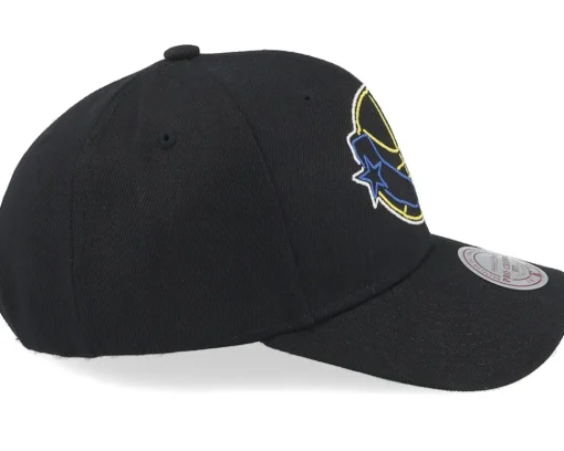 Outlet Mitchell & Ness Golden State Warriors Neon Logo Pro Adjustable - Black