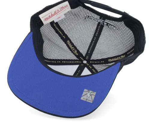 Trucker-Mitchell & Ness Golden State Warriors Recharge Black Trucker -
