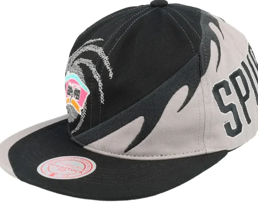 Snapback-Mitchell & Ness Golden State Warriors Spiral Deadstock Snapback - Yellow
