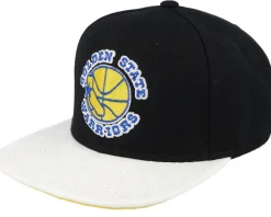 Snapback-Mitchell & Ness Golden State Warriors SSBSTS Hwc /White Snapback - Black