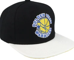 Snapback-Mitchell & Ness Golden State Warriors SSBSTS Hwc /White Snapback - Black