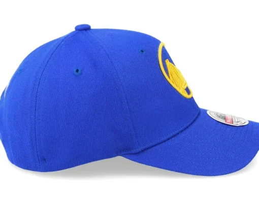 New Mitchell & Ness Golden State Warriors Team Ground 2.0 Stretch Blue Adjustable -