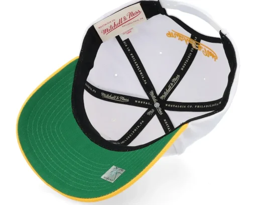 Adjustable-Mitchell & Ness Golden State Warriors Team 2 Tone 2.0 Pro Adjustable - White