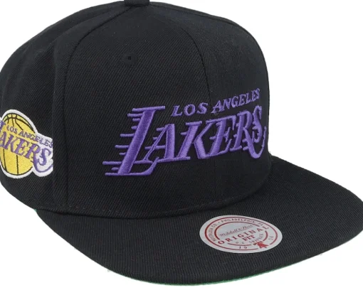 Snapback-Mitchell & Ness Golden State Warriors Triple Play Snapback - Black