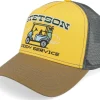 Golf-Stetson Golf Caddy Service Yellow/Brown/Black Trucker -