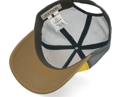 Golf-Stetson Golf Caddy Service Yellow/Brown/Black Trucker -