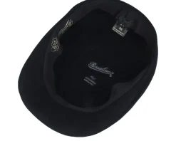 Best Borsalino Golf Cap Black Flat Cap -
