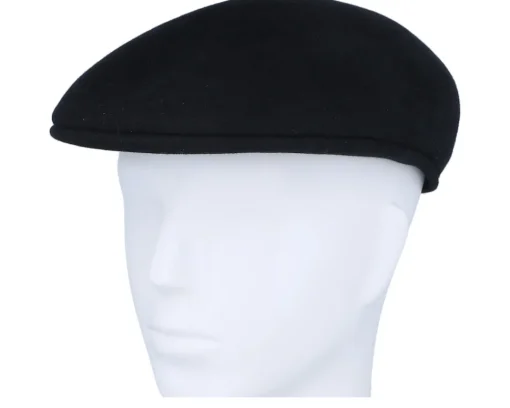 Best Borsalino Golf Cap Black Flat Cap -