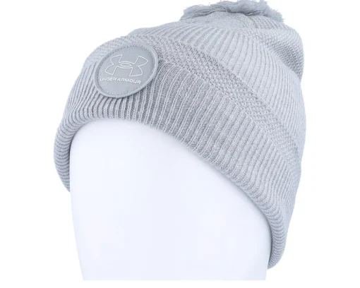Golf-Under Armour Golf Grey Pom -